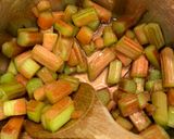A picture of step 4 of Not complicated rhubarb compote.