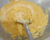 A picture of step 4 of Mohanthal (Besan Burfi).