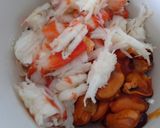Foto del paso 1 de la receta: Paté de mejillones en escabeche y langostinos