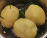 Foto del paso 3 de la receta: Guarnición: Puré rústico de patata y espinacas