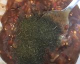 A picture of step 2 of Instant Khatti Meethi Pudina Chutney.
