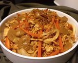 Foto langkah ke 3 dari resep Mie goreng bakso.