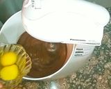 A picture of step 2 of Nutella brownies.