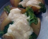 Foto langkah ke 4 dari resep Baked Potato Broccoli Cheese (pake panci bukan oven).