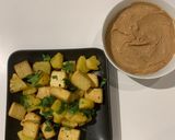 A picture of step 7 of Roasted Tofu and Pineapple with Peanut Sauce.