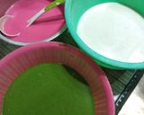 Foto langkah ke 3 dari resep Lapis Pandan Suji.