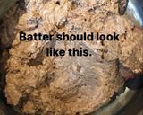 A picture of step 5 of Eggless Chocolate naked cake.