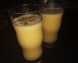 ম্যাঙ্গো ফ্লেভার্ড কেশর বাদাম লস্যি (Mango flavoured badam lassi recipe in Bengali) রেসিপির ধাপ 3 ছবি