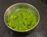 A picture of step 1 of Leftover Coriander Rice /Pulao.