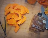 Une image de l'étape 4 de TARTE TATIN À LA Butternut, SIROP DE CURCUMA, VANILLE et tonka.