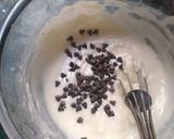 A picture of step 3 of Eggless Choco Vanila MUFFINS.