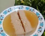 Foto langkah ke 4 dari resep Puding Karang Jahe Gula Merah.