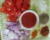 Besni masala prahta with tomato souce recipe step 7 photo