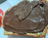 Foto del paso 7 de la receta: Banana bread con crema de chocolate fit🍌🍌🍫🍫