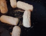 Foto del paso 6 de la receta: Bombas de papa rellenas de salchicha de Viena 😋