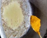 A picture of step 3 of Timatar ki chutney with Besan ki roti...😍😋.