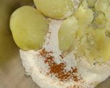 A picture of step 1 of Oats potato cutlet.
