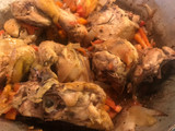 Guiso de pollo a mi estilo