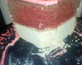 A picture of step 8 of Birthday Cake (Red Velvet and Vanilla) Recipe.