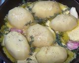 A picture of step 3 of Fondant potatoes.