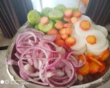 A picture of step 5 of Fresh Veggies salad.