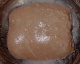 Foto langkah ke 7 dari resep Double Chocolate Sourdough Bread (78%).