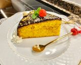 Foto del paso 19 de la receta: Pastel de zanahoria con cobertura de chocolate. (Carrot cake with chocolate topping)