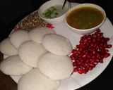 इडली-सांबार (idli sambhar recipe in marathi) रेसिपी स्टेप 4 फोटो 