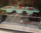 A picture of step 3 of Banana Strawberry Cup Cake (Eggless).