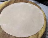 A picture of step 2 of Quinoa flour pulka / roti.