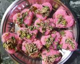 वेलेन्टाइन स्पेशल ढोकले (valentine special dhokle recipe in Hindi) रेसिपी चरण 7 फोटो