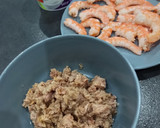 Foto del paso 1 de la receta: Mini tartaletas marineras 🥟🍤