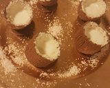 Une image de l'étape 3 de Noix de coco à base de chocolat et lait concentré.
