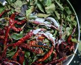 A picture of step 3 of #cook pad india#Curry leaves rice go with cucumber raitha.