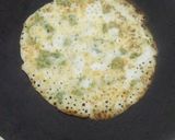 A picture of step 4 of Spinach urad daal chilla.