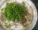 A picture of step 1 of Dahi vada.
