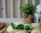 Foto langkah ke 5 dari resep Bakpao Cream Pandan Coklat.