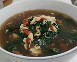 A picture of step 8 of Goji soup.