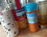 Foto del paso 1 de la receta: Snack de garbanzos a la barbacoa en airfryer