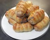A picture of step 4 of 🌭SAUSAGE BREAD ROLLS🌭.