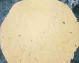 A picture of step 3 of Thepla.