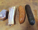 Foto del paso 3 de la receta: Fabada con chorizo, morcilla y oreja en olla rápida