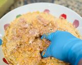 Foto del paso 2 de la receta Albóndigas de pollo 🐣 al Pedro Ximénez 🫗 🎄