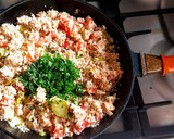 Foto del paso 3 de la receta: Tofu con "falso tabulé" 😉👨‍🍳