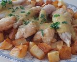 A picture of step 6 of Monkfish in Almond Sauce.