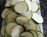 Foto del paso 2 de la receta Hojaldre de calabacín, soja y queso
