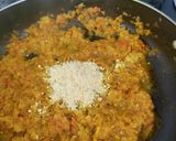 A picture of step 7 of Dhaba style masala ARBI(TARO).