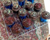 عکس مرحله 3 از دستور کاپ کیک کاکائویی با کرم شکلاتی🧁🍫