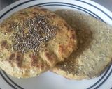 Foto del paso 7 de la receta: Arepa con chía y panela rellena de vegetales salteados... 🍯🍘🌽🧀🥗🥙🥗🧀🌽🍘🍯