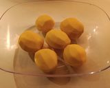 Almás ananászos burgonyasaláta #gluténmentes #tejmentes recept fázis 1 fotója